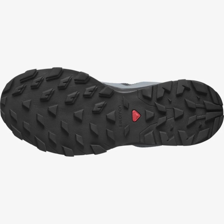 Tenis Senderismo Salomon Outline GTX Mujer Negros Grises Oscuro | MX UIME208